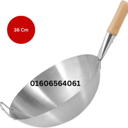 4. প্রিমিয়াম কোয়ালিটির কড়াই কাঠের হাতল সিস্টেম-36 CM